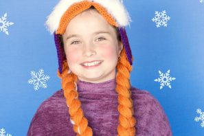 Frozen Princess Anna Inspired Hat Crochet Pattern