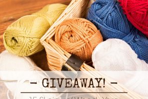 15 Skeins Of Yarn Giveaway with LoveCrochet!