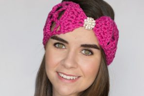 Lacy Lattice Headband Crochet Pattern