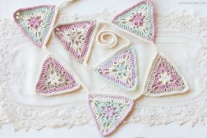 Vintage Candy Shop Bunting – Crochet Pattern + Giveaway