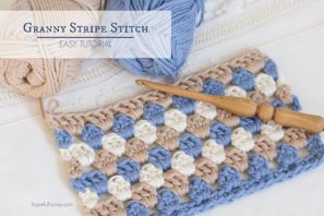 How To: Crochet The Granny Stripe Stitch – Easy Tutorial