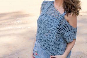 Sea Spray Bohemian Top – Crochet Pattern