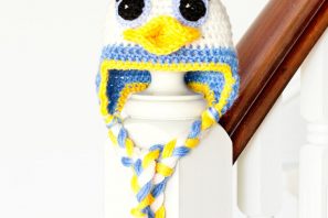Donald Duck Inspired Baby Hat Crochet Pattern