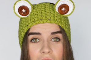 Frog Headband Crochet Pattern