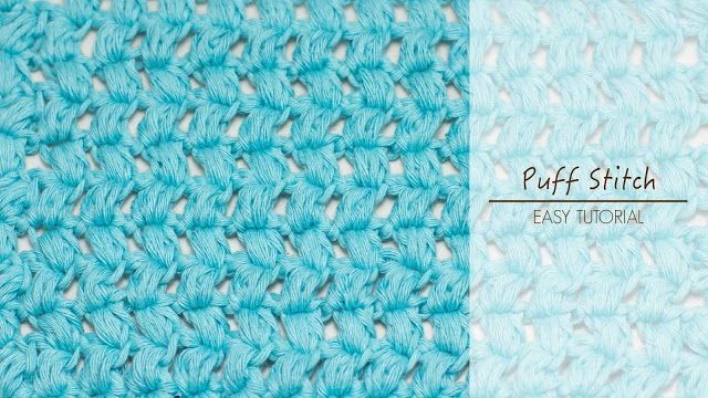 Puff Chip Pattern How To: Crochet A Puff Stitch - Hopeful Honey