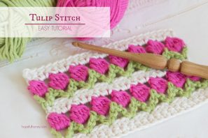 How To: Crochet The Tulip Stitch – Easy Tutorial