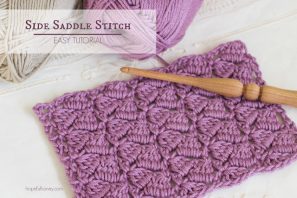 How To: Crochet The Side Saddle Stitch – Easy Tutorial