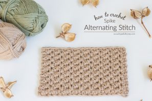 How To: Crochet The Alternating Spike Stitch – Easy Tutorial