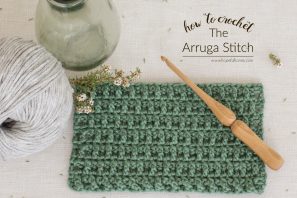 How To: Crochet The Arruga Stitch – Easy Tutorial